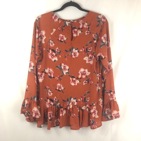 Anthro: Ro&De Floral Blouse - Picture 3 of 7